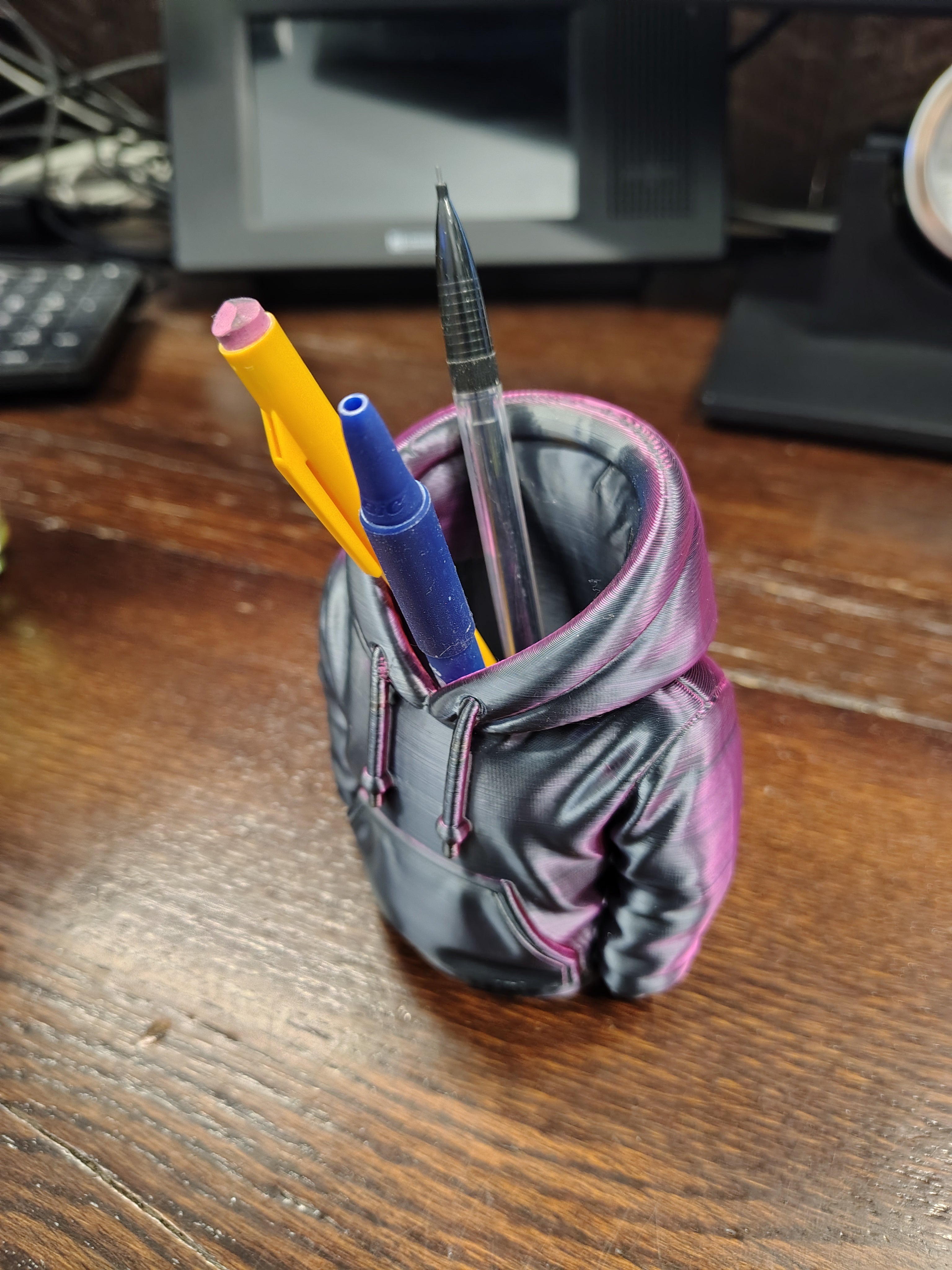 3D Printed Hoodie Pencil Holder