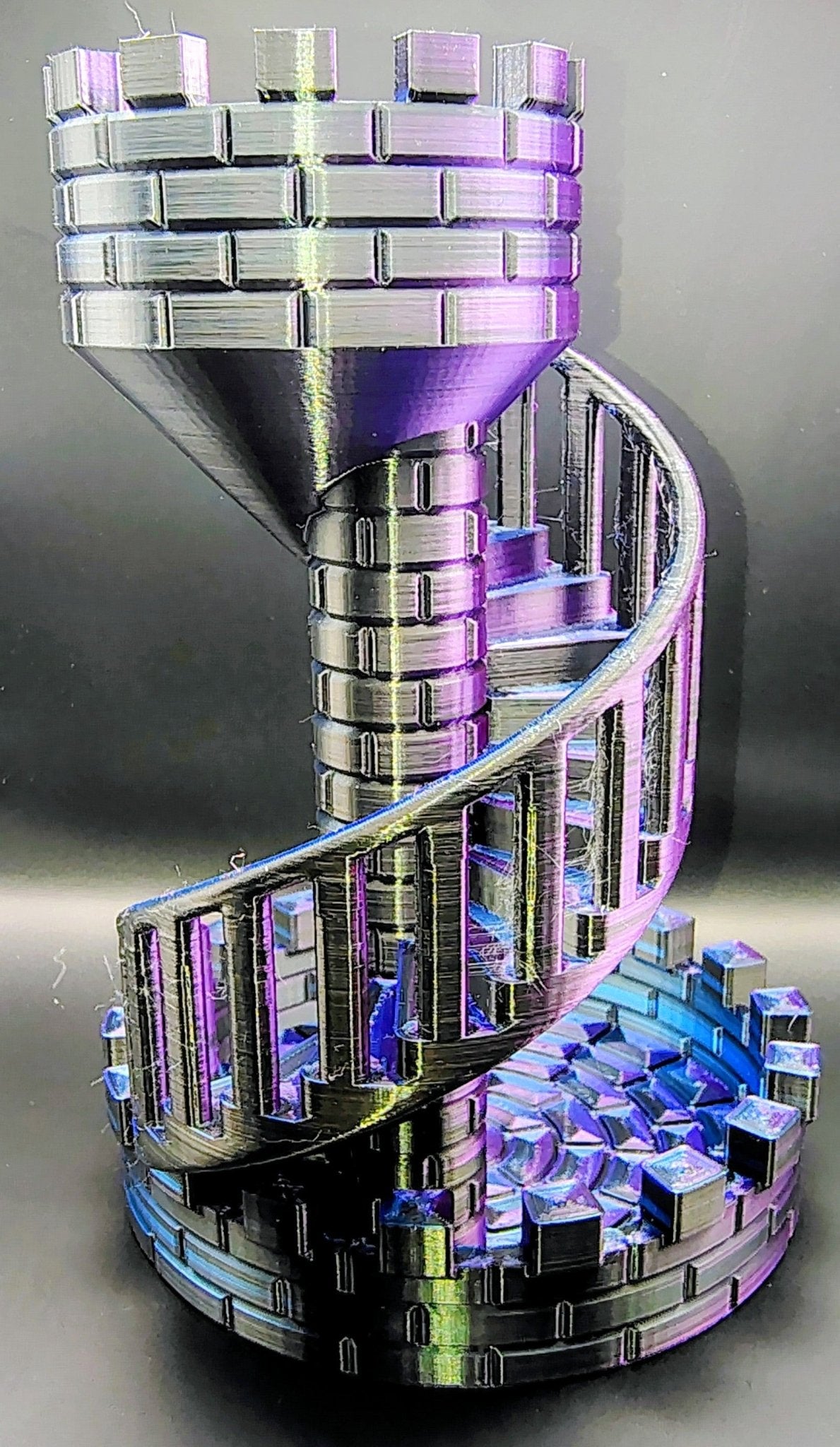 Castle Spiral Staircase Dice Tower - TVP 3D