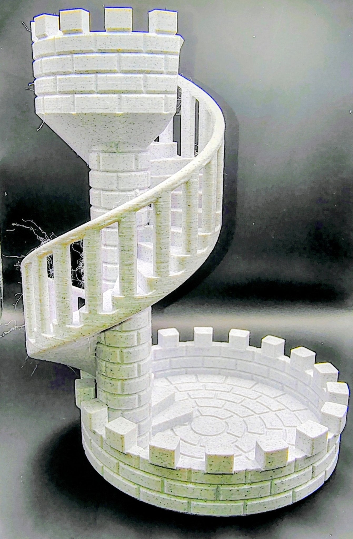 Castle Spiral Staircase Dice Tower - TVP 3D