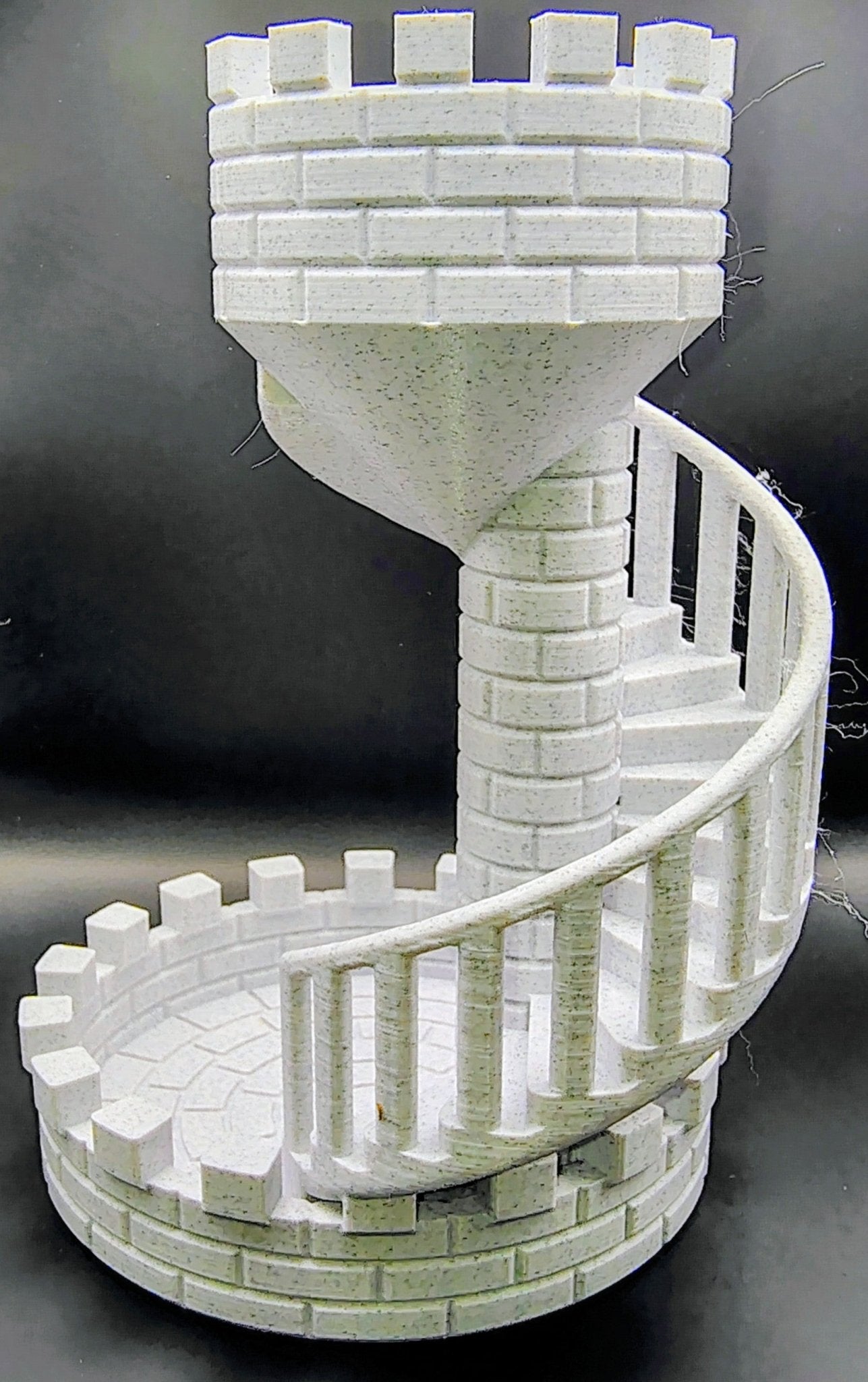 Castle Spiral Staircase Dice Tower - TVP 3D