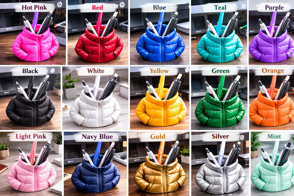 The "Puffer Pencil Pot"